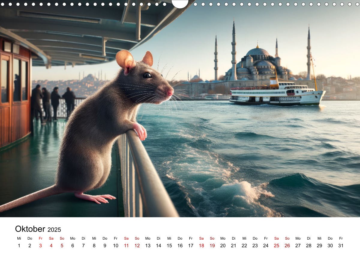 Ratten auf Reisen - Oktober
