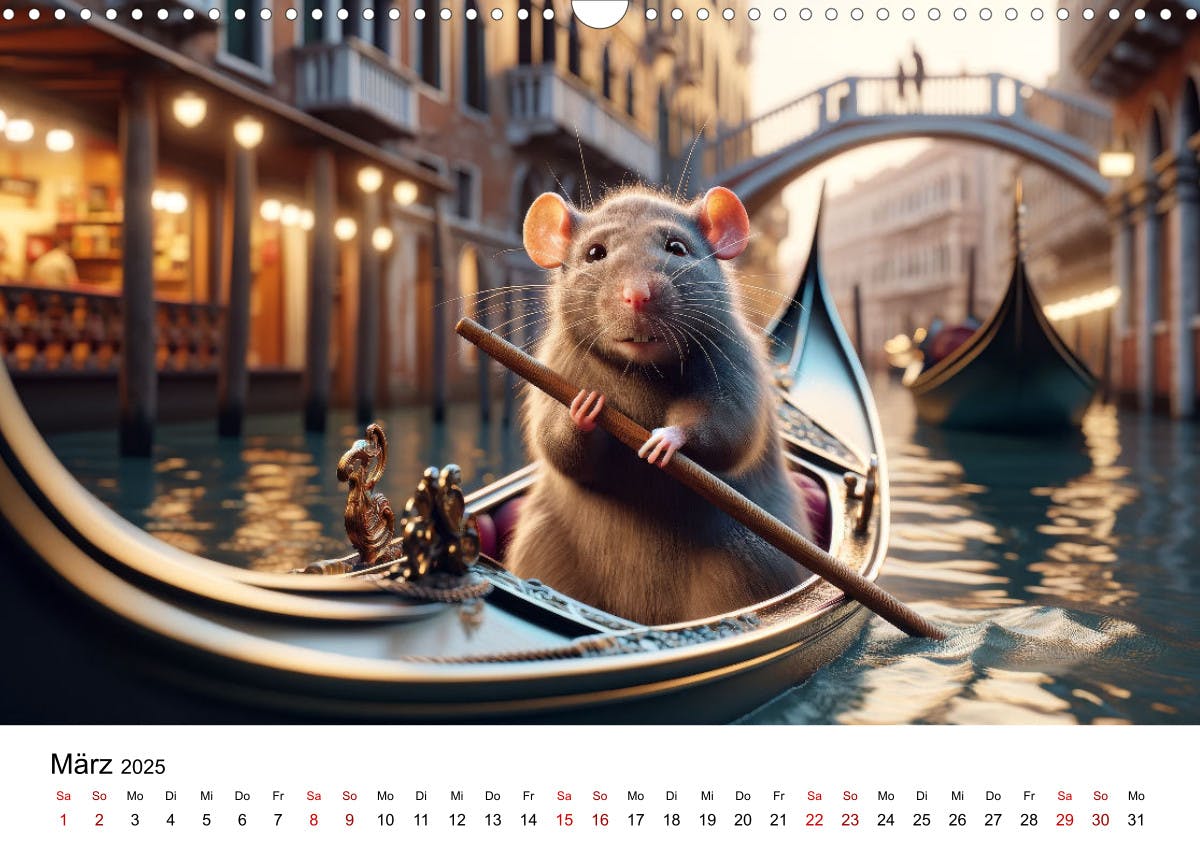 Ratten auf Reisen - März