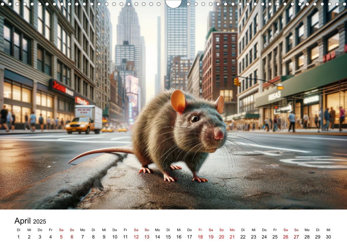 Ratten auf Reisen - April