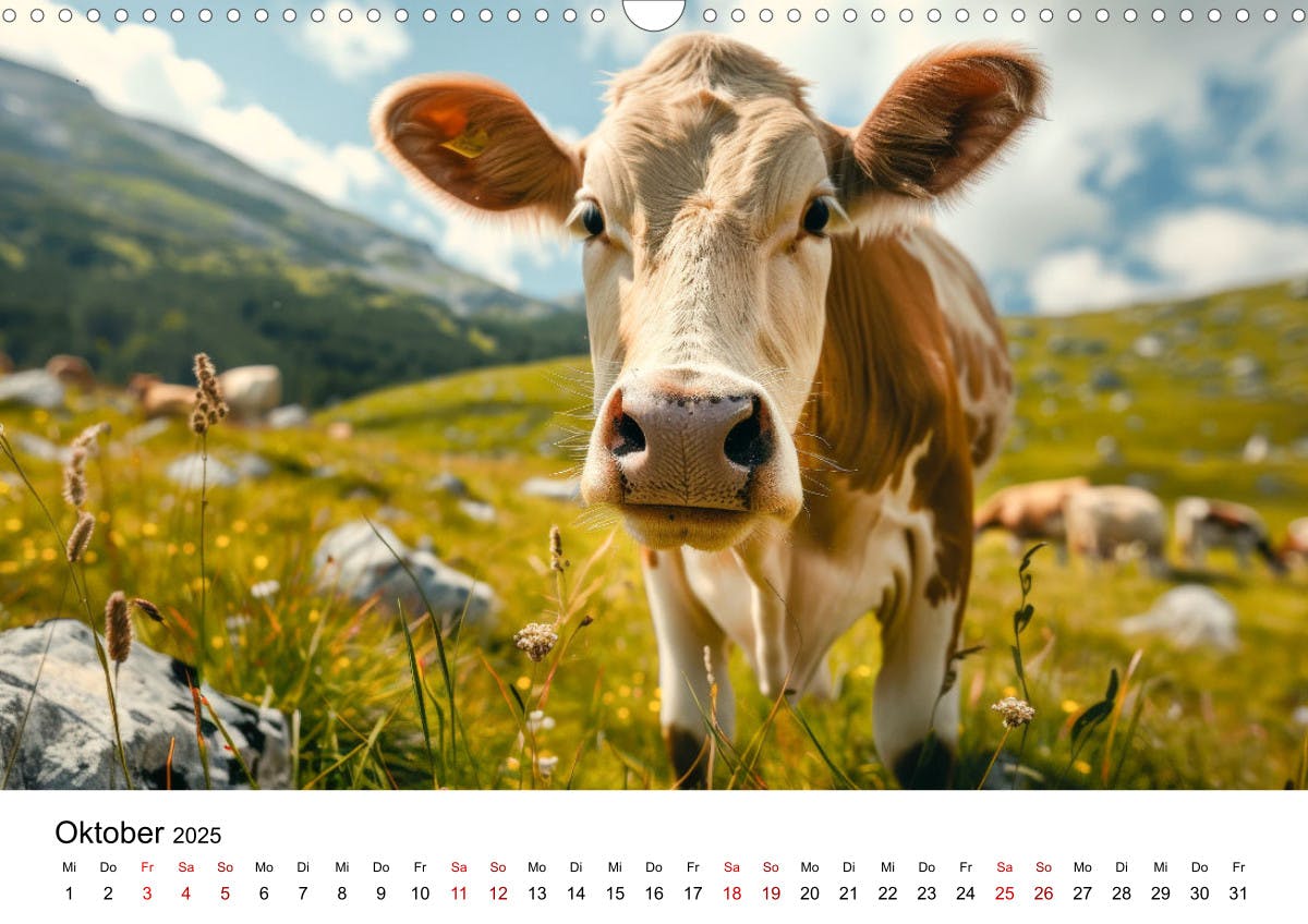 Weidenglück: Ein Jahr unter Kühen - Oktober