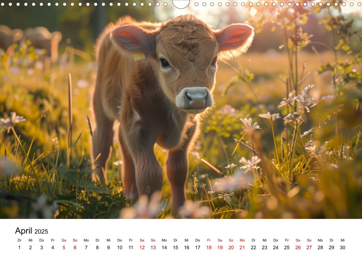 Weidenglück: Ein Jahr unter Kühen - April