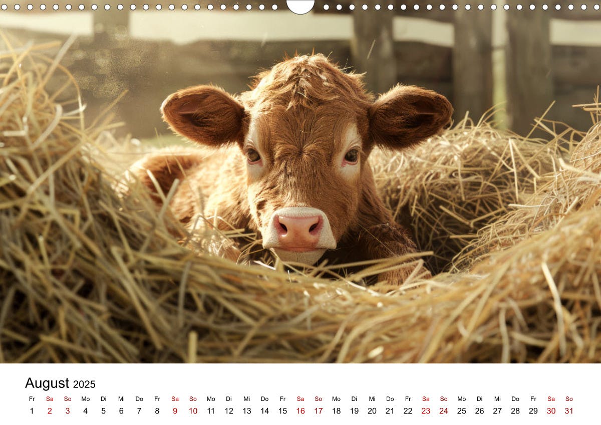 Weidenglück: Ein Jahr unter Kühen - August