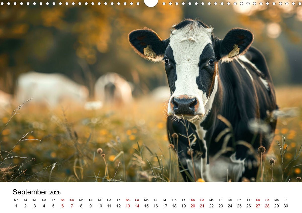 Weidenglück: Ein Jahr unter Kühen - September