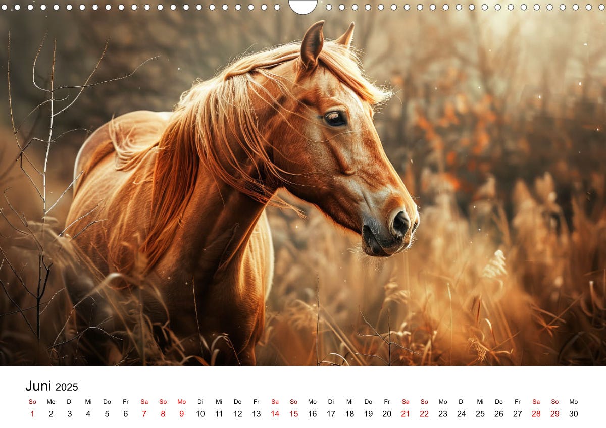 Wilde Mähnen: Ein Jahr mit Pferden - Juni