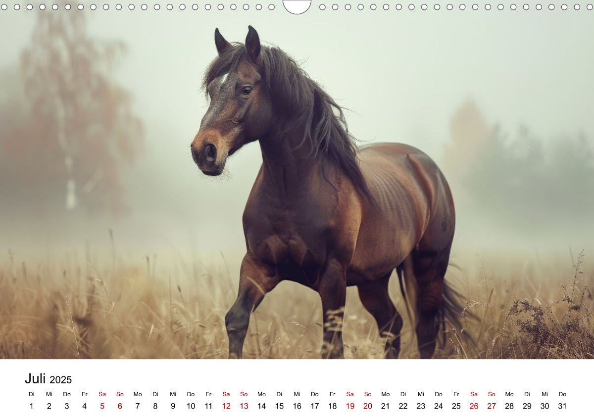 Wilde Mähnen: Ein Jahr mit Pferden - Juli