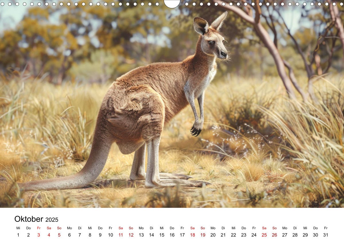 Wildes Down Under: Tiere des Australischen Kontinents - Oktober