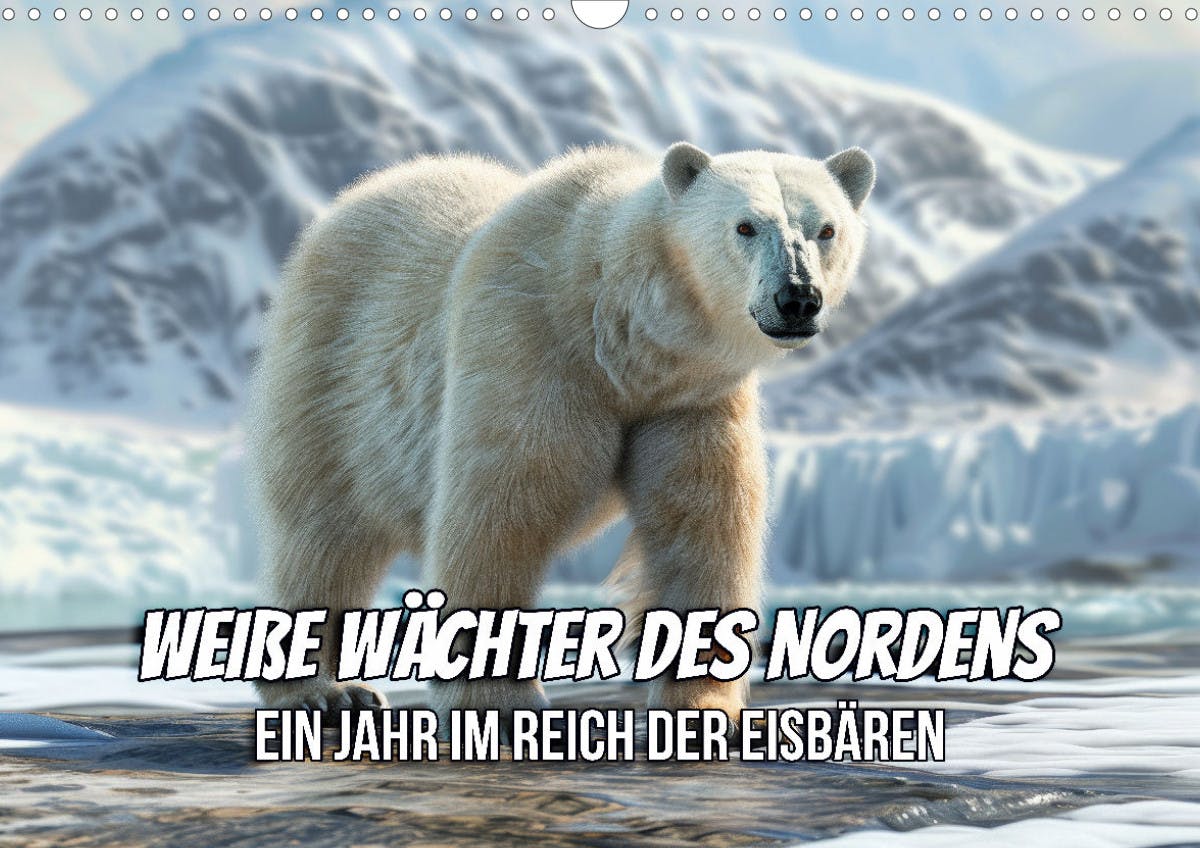 Weiße Wächter des Nordens: Ein Jahr im Reich der Eisbären - Deckblatt
