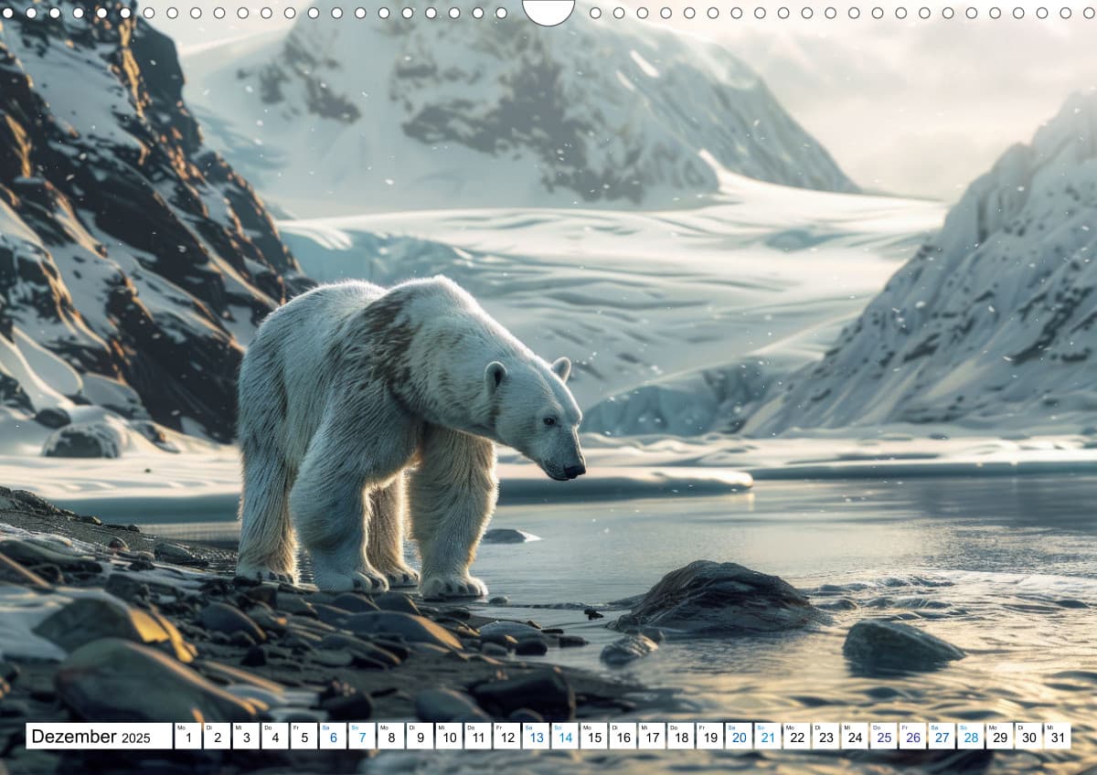 Weiße Wächter des Nordens: Ein Jahr im Reich der Eisbären - Dezember
