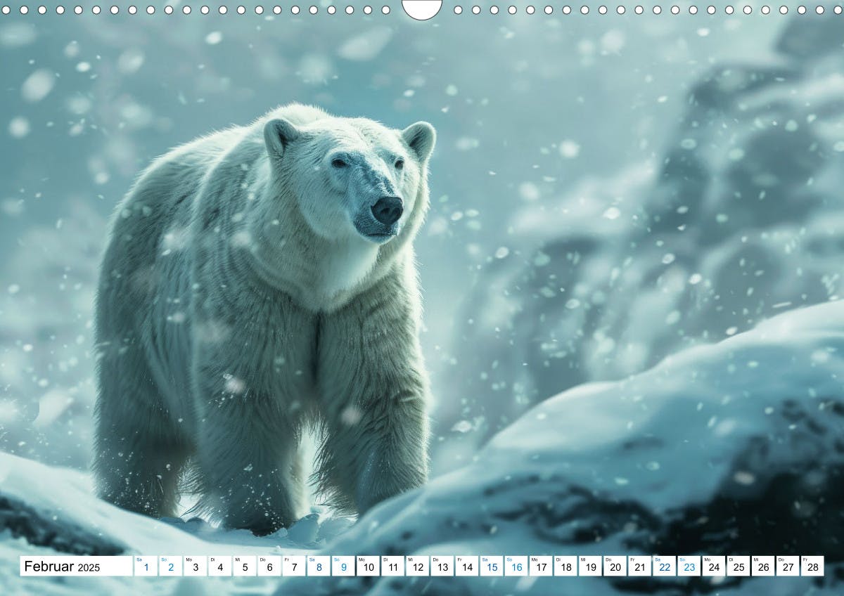 Weiße Wächter des Nordens: Ein Jahr im Reich der Eisbären - Februar