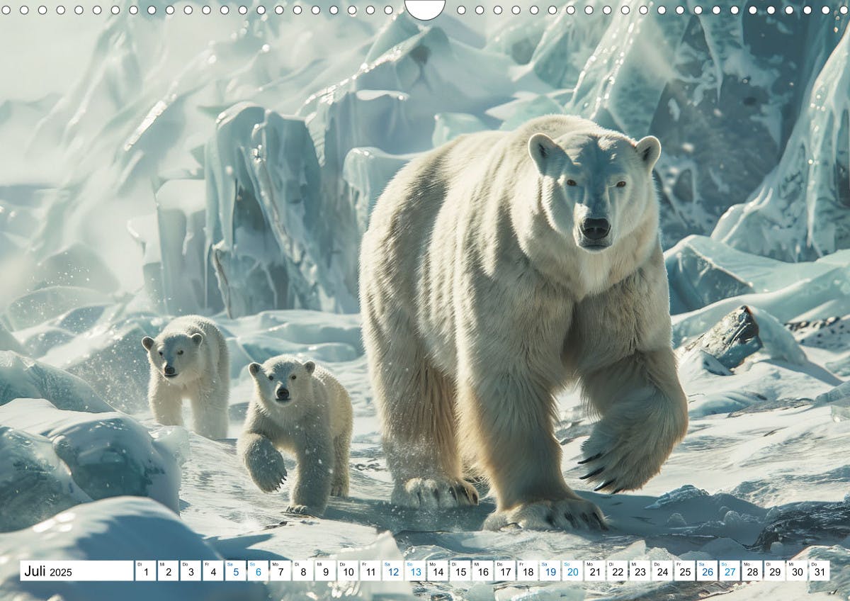 Weiße Wächter des Nordens: Ein Jahr im Reich der Eisbären - Juli