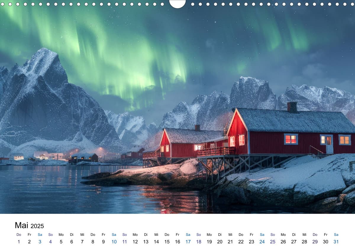 Aurora Borealis - Der Zauber der Nordlichter - Mai