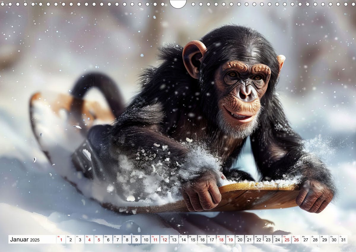 Schimpansen - Ein Jahr mit Menschenaffen - Januar
