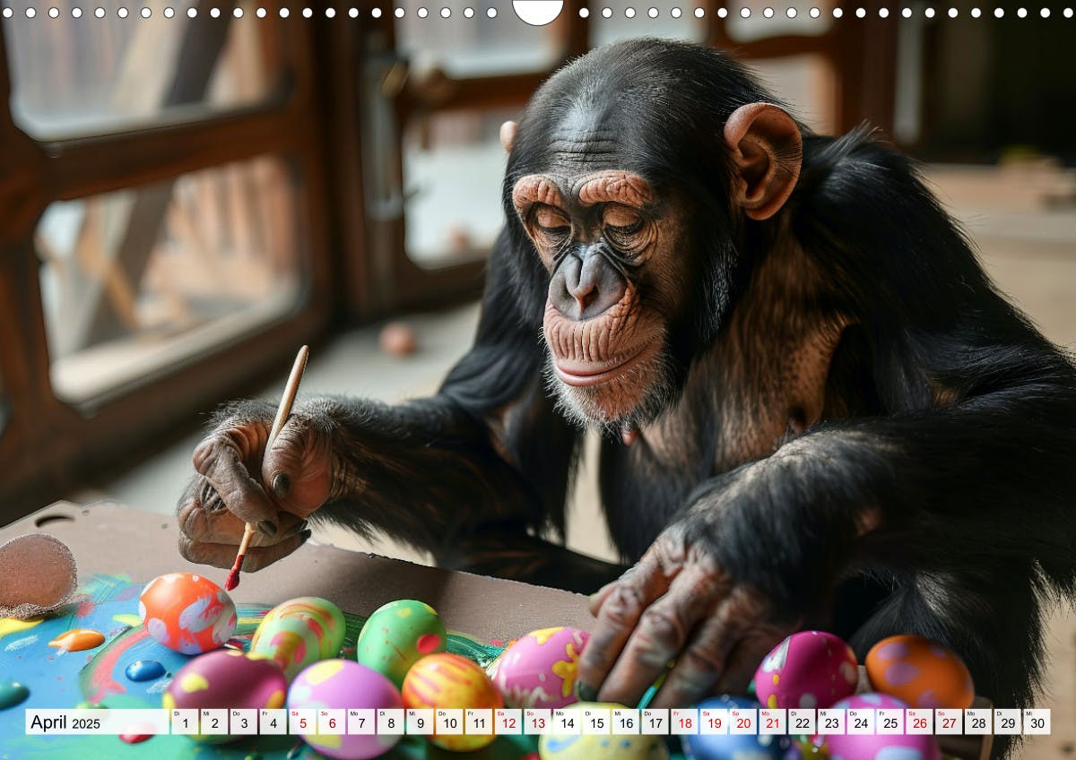 Schimpansen - Ein Jahr mit Menschenaffen - April