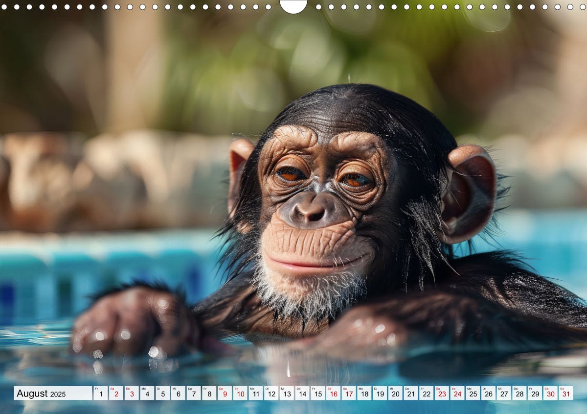Schimpansen - Ein Jahr mit Menschenaffen - August