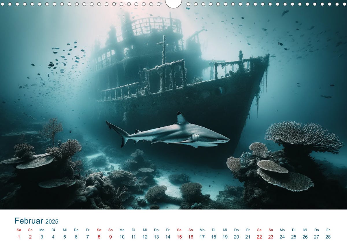 Weiße Haie - Februar