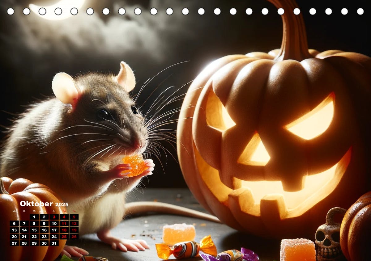 Lustige Ratten - Oktober