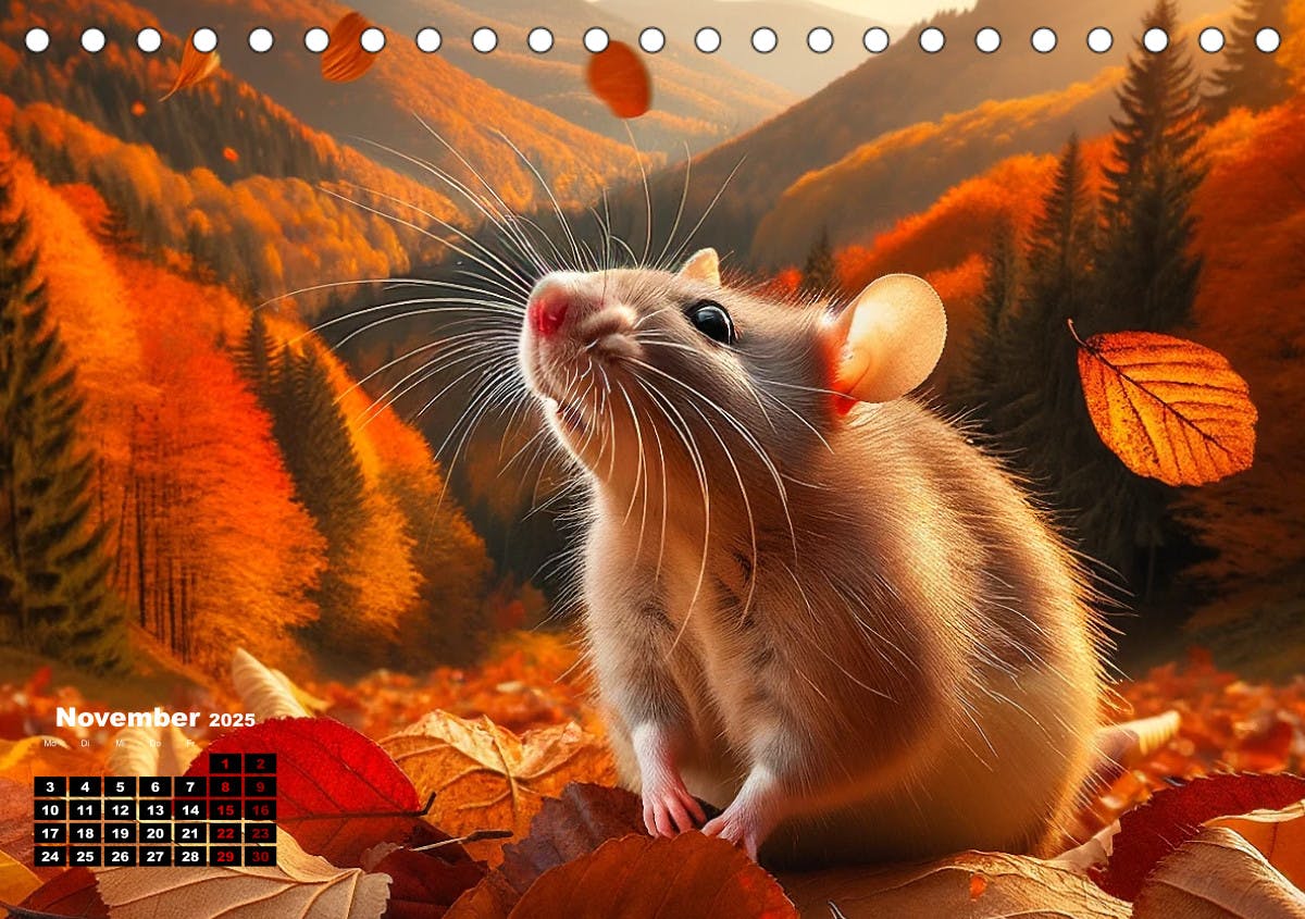 Lustige Ratten - November